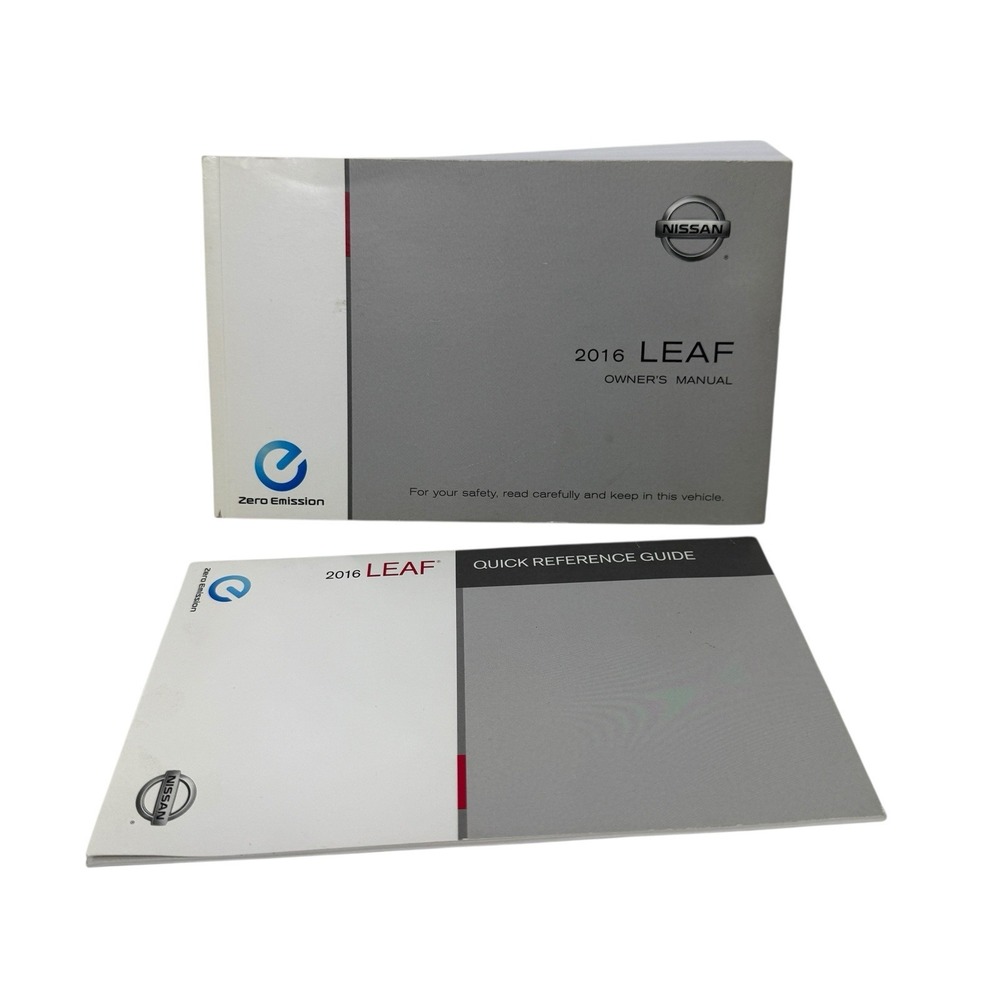 2019 Nissan Leaf Owner Operator Manual User Guide S SV Plus SL‎ xo